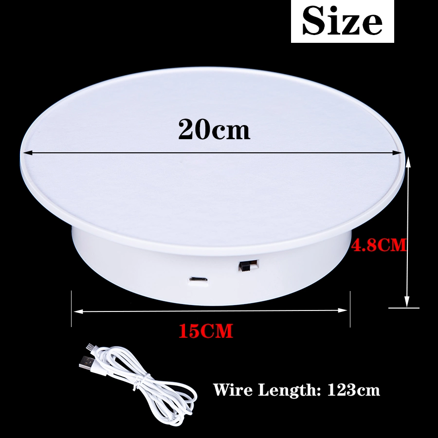 360 Degree Photography Rotating Turntable Display Stand