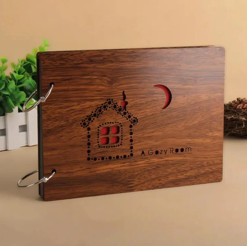 Good Quanlity OEM Design Wood Scrapbook