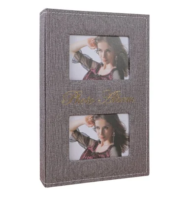 Album fotografici in pelle PU di Amazon Hotsale Album di decorazioni per la casa da 6 